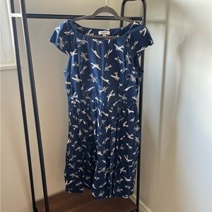Emily & Fin Navy Airplane Dress